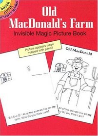 Old Macdonald's Farm Invisible Magic Picture Book (Dover Little Activity Books)