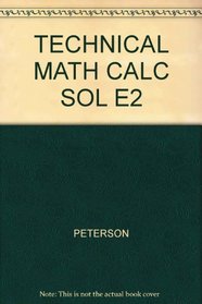 TECHNICAL MATH CALC SOL E2