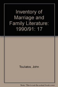 Inventory of Marriage and Family Literature: 1990/91