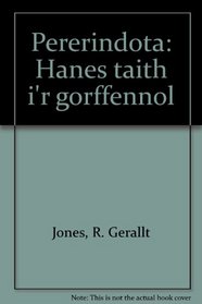 Pererindota: Hanes taith i'r gorffenol (Welsh Edition)