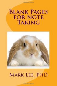 Blank Pages for Note Taking