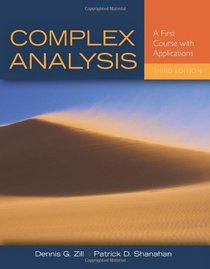 Complex Analysis: A First Course with Applications