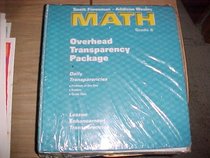 Math Overhead Transparency Package Grade 6