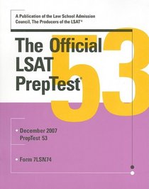 The Official LSAT PreTest 53 (Official LSAT PrepTest)
