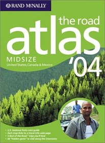 Rand McNally Road Atlas '04 Midsize: United States, Canada  Mexico (Rand Mcnally Road Atlas Mid Size)