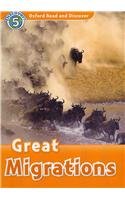 Oxford Read and Discover: Level 5: Great Migrations Audio CD Pack