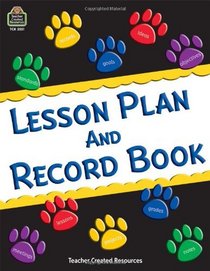 Paw Prints Lesson Plan and Record Book