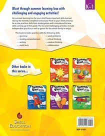 Summer Blast: Getting Ready for First Grade ? Full-Color Workbook for Kids Ages 5-7 - Reading, Writing, Art, and Math Worksheets - Prevent Summer Learning Loss ? Parent Tips