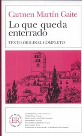 Lo Que Queda Enterrado Pb (Spanish Edition)