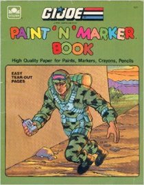G.I. Joe Paint N Marker Bk
