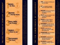 The Leadership Challenge Card: Side A: The Ten Commitments of Leadership; Side B: The Five Practices of Exemplary Leadership (The Leadership Practices Inventory)