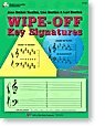 Wipe-off Key Signatures