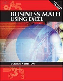 Business Math Using Excel, Text/CD