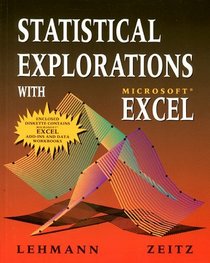 Statistical Explorations with Microsoft  Excel