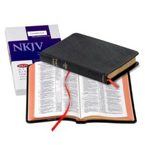 NKJV Pitt Minion Reference Black Goatskin NK446XR