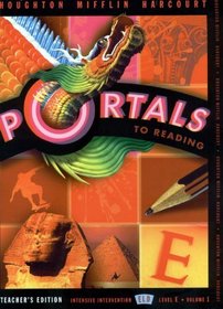 Portals to Reading , Level E , Volume 1, TEACHER'S EDITION