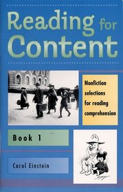Reading for Content  Book 1 (Grade 3)