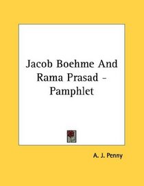 Jacob Boehme And Rama Prasad - Pamphlet