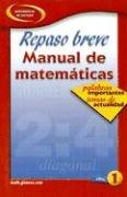 Quick Review Math Handbook: Hot Words, Hot Topics, Book 1, Spanish Student Edition