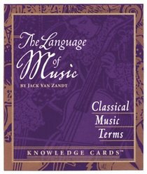 The Language of Music: Classical Music Terms Knowledge Cards Deck