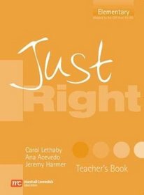 Just Right Teacher's Book: Elementary British English Version (Just Right Course)