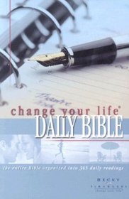 Change Your Life Daily Bible/change Your Life Daily Journal: New Living Translation