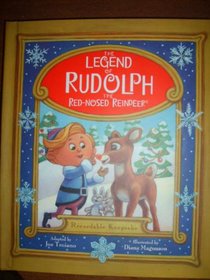 The Legend of Rudolph The Red-Nosed Reindeer Record-A-Book by Lasting Memories