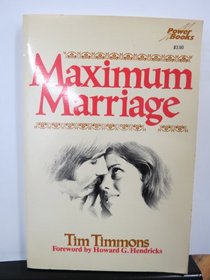 Maximum marriage