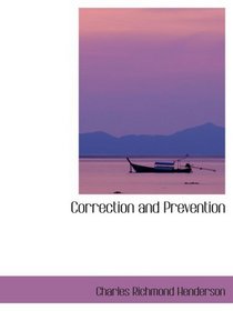 Correction and Prevention