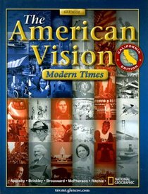 The American Vision, Modern Times, CA, Student Edition