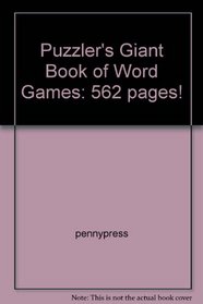 Puzzler's Giant Book of Word Games: 562 pages!