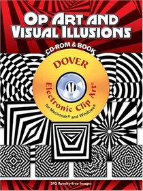 Op Art and Visual Illusions CD-ROM and Book (CD Rom & Book)