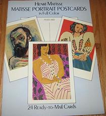 Matisse Portrait Postcards in Full Color: 24 Ready-To-Mail Cards