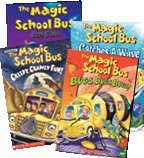 The Magic School Bus DVD Set: The Magic School Bus Sees Stars; The Magic School Bus Creepy, Crawly Fun!; The Magic School Bus Catches a Wave; and The Magic School Bus Bugs, Bugs, Bugs! (4-DVD Set)