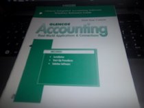 Glencoe Accounting First-Year Course Glencoe Integrated Accounting Software: Windows Reference Guide. --2000 publication.