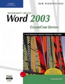 New Perspectives on Microsoft Office Word 2003, Comprehensive, CourseCard Edition