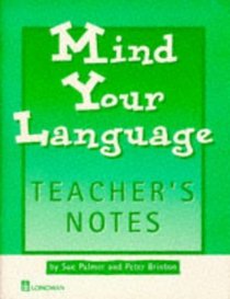 Mind Your Language: Teacher's Notes