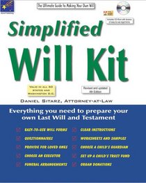Simplified Will Kit: The Ultimate Guide to Making a Will (Simplified Will Kit (W/CD))