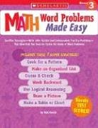 Math Word Problems Made Easy:      Grade 3 (Math Word Problems Made Easy)
