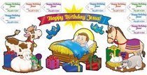 Happy Birthday Jesus! Bulletin Board