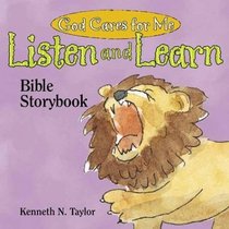 God Cares for Me Listen and Learn Bible Storybook: Listen and Learn Bible Storybook (Interactive Board Books)
