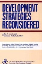 Development Strategies Reconsidered: A New Synthesis (World Policy Perspectives, No 5)