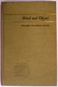 WORD AND OBJECT