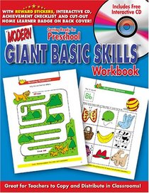 Getting Ready for PreSchool Giant Basic Skills Workbook with CD Rom (Modern Giant Basic Skills)