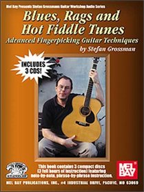 Blues, Rags and Hot Fiddle Tunes-Advanced Fingerpicking Book/3 CD'S