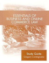Student Study Guide for Essentials of Business Law