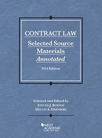 Contract Law: Selected Source Materials Annotated, 2014