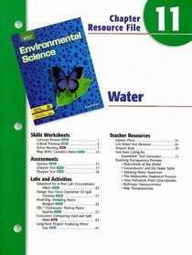 Holt Environmental Science Chapter 11 Resource File: Water