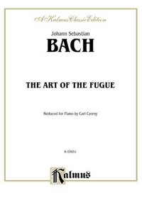 Bach Art of Fugue-Czerny (Kalmus Edition)