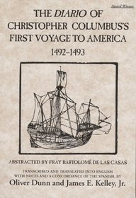 The Diario of Christopher Columbus's First Voyage to America 1492-1493 (American Exploration and Travel Series)